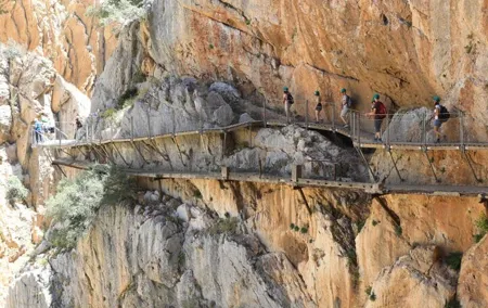 Caminito del Rey with Pickup from Nerja, Torrox and Torre del Mar