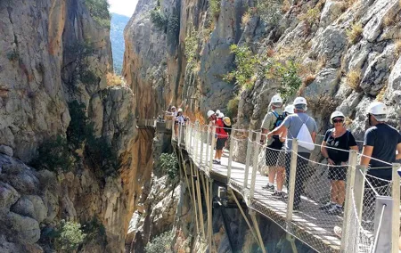 Caminito del Rey Group Tour directly from Malaga