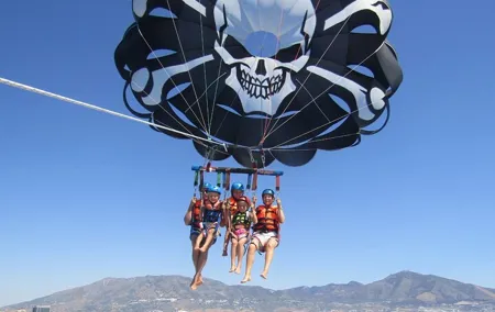 Parasailing Benalmadena - The Highest Flights on the Costa