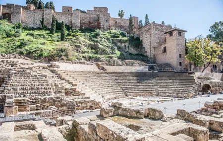 1.5-Hour Roman Theater and Alcazaba Castle Walking Tour