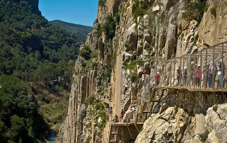Private Tour from Malaga to the Caminito del Rey Maximum 8 People