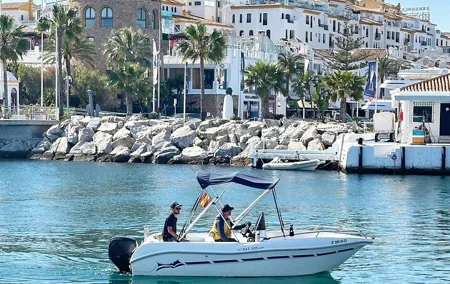 Marbella Self Drive Boat Rental with Dolphin Sighting