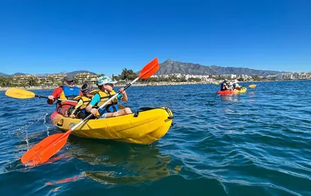 Guided Kayak Tour in Puerto Banús Marbella