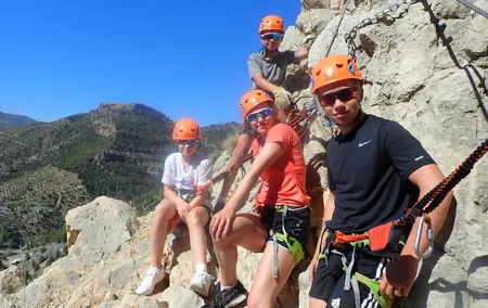 Vía Ferrata El Chorro at Caminito del Rey