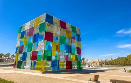 Malaga: Centre Pompidou Malaga Entry Ticket and City Audio Guide