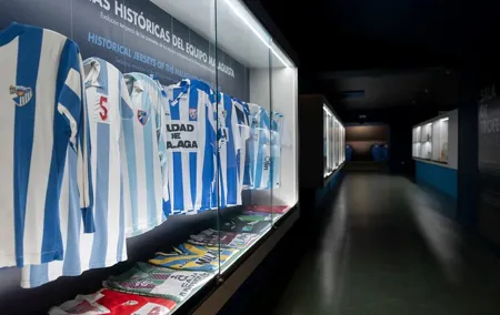 Museum and Tour of La Rosaleda, Malaga CF Stadium
