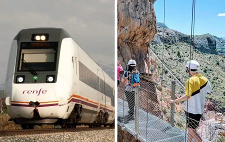 Caminito del Rey by train from Seville