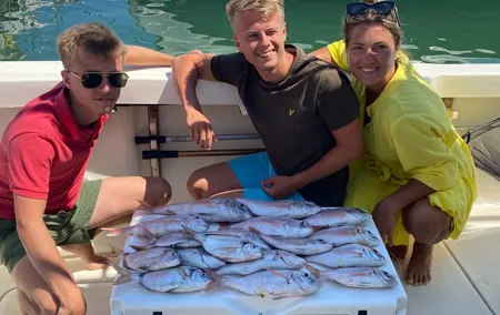 Boat fishing trip 4 hours in Puerto Banus Marbella
