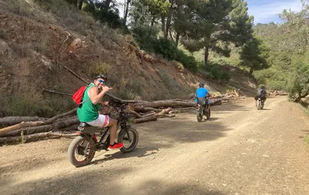 10 Hour E-FAT Bike Rental to Discover Málaga at Your Pace