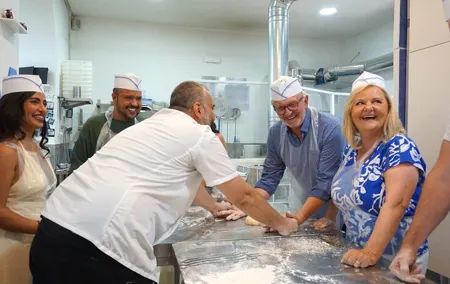 Authentic Pizza Making Class in Naples with Appetizers and Drink