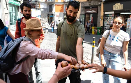 Naples Street Eats : Authentic Walking Food Tour Experience