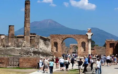 Pompeii and Herculaneum led by an Archaeologist with private transport