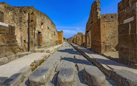 Visit Pompeii skip the line ticket with bus roundtrip