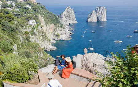 Capri and Blue Grotto Private Tour from Naples or Sorrento