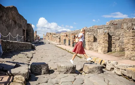 Capri, Blue Grotto, Sorrento & Pompeii Private Tour