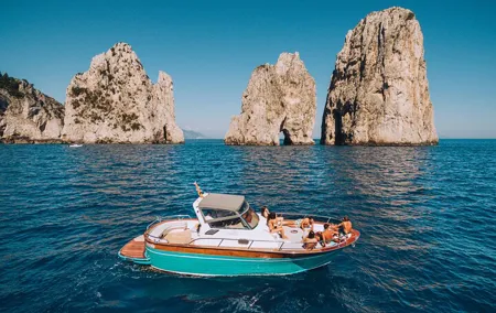 Capri Private Boat Tour from Sorrento, Positano or Naples