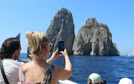 Capri Voucher from Naples: Hydrofoil and Boat Tour Included