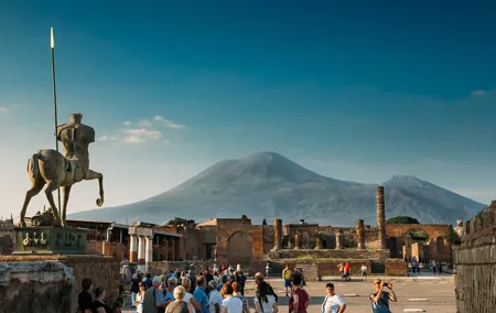 Explore Pompeii & Hike Vesuvius : Day Trip from Naples or Pompeii