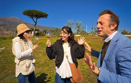 Herculaneum Private Tour with wine and lunch option on Vesuvius