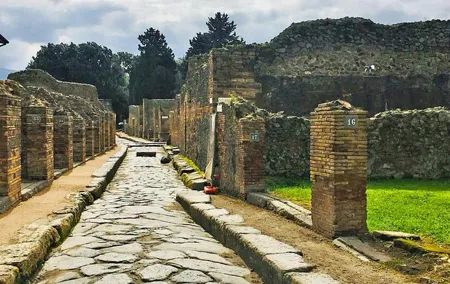 Day trip to Pompeii from Naples