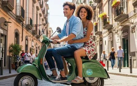 Audioguided Vespa Tour of Naples (Vespa with driver)