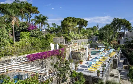 Relaxation Escape: Ischia Thermal Park Day Trip from Naples