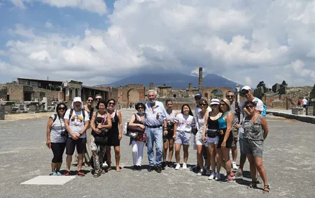 Naples Shore Excursion Mt Vesuvius and Pompeii Day Trip