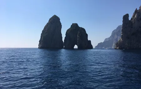 Capri and Blue Grotto by Gozzo Boat and Anacapri from Naples