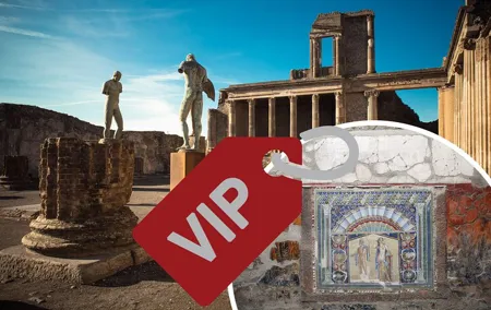 Discovering Pompeii and Herculaneum - VIP Tour with Lunch