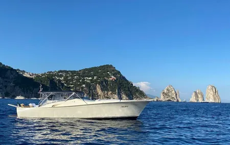 Private Boat Tour from Naples to Capri & Amalfi Coast TORNADO 50