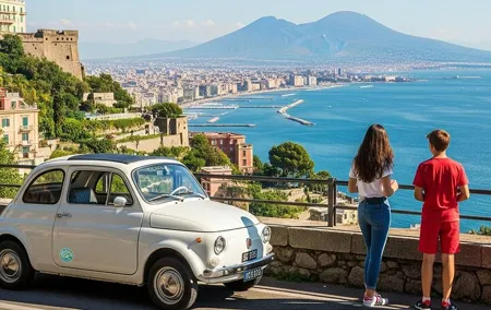 Private Tour: Naples Sightseeing by Vintage Fiat 600