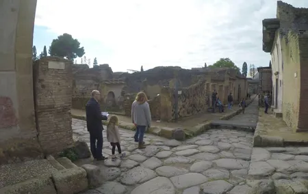 Private Pompeii and Herculaneum from SORRENTO