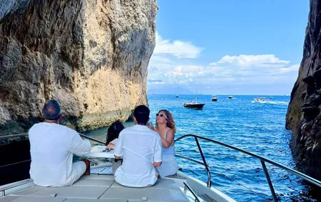 Private boat tour from Naples to Capri+Amalfi Coast JEANNEAU DB43
