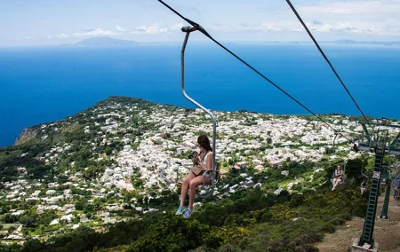 From Naples : Discovery Capri with Chairlift Experience at 8,40