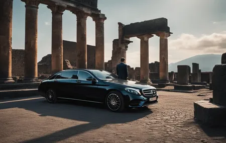 Naples to Amalfi, transfer via 2 hours in Pompeii (or vice versa)