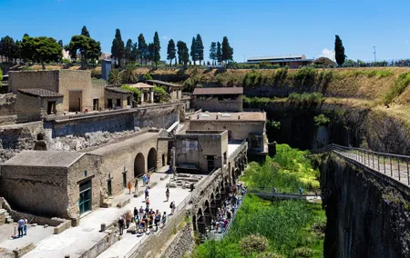 Pompeii and Herculaneum shared shore excursion