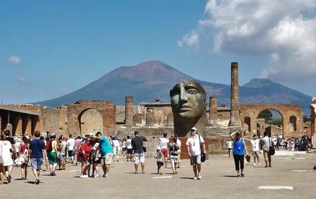 Small Group Pompeii & Mt. Vesuvius Tour: Day Trip with Pickup