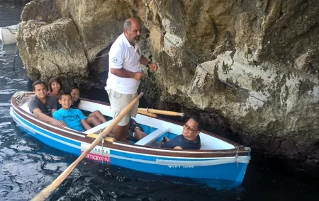 Private Capri Blue Grotto No Stress Tour With Kids From Naples