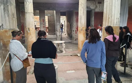 Pompeii Ruins and Naples Archaeological Museum Private Tour from Naples