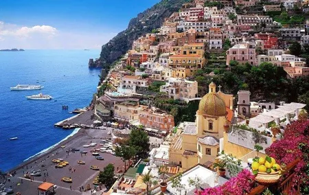 Full Day Private Tour to Sorrento Positano and Amalfi with Mercedes Vehicles