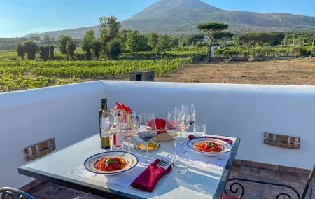 Private tour to Pompeii and winery