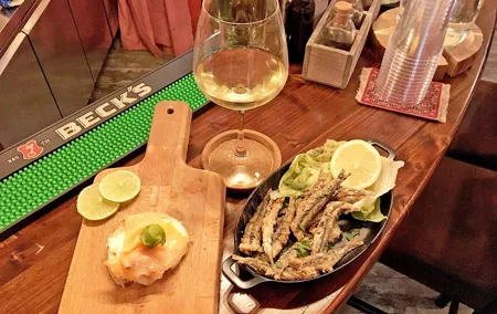 Regional food and wine tasting