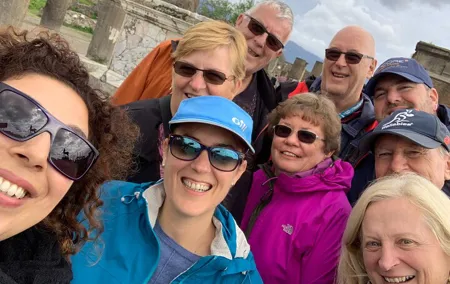 Skip the line ancient Pompeii and Vesuvius full-day tour