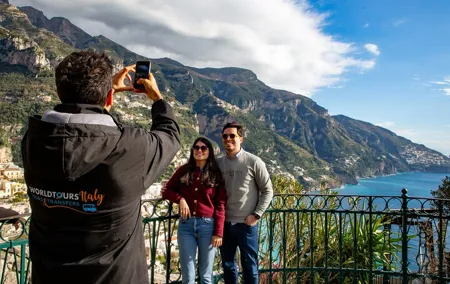 From Naples: Capri & Amalfi Coast by boat, Semi-Private Tour