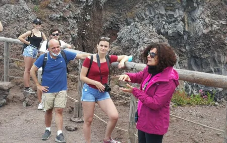 Shore excursion Vesuvius and site of Herculaneum (6 hrs)