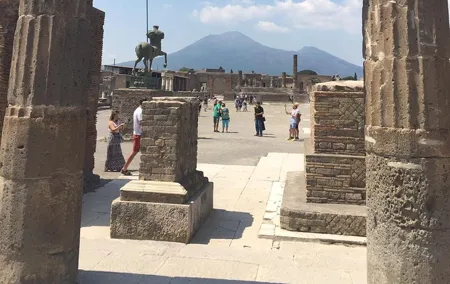 From Naples: Pompeii Herculaneum and Mount Vesuvius