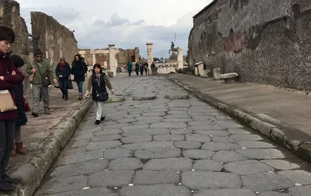 Pompeii Sorrento and Wine Tasting Tour from Naples