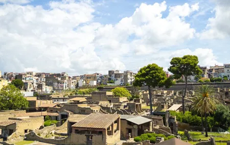 Archaeological Park of Herculaneum Entry Ticket