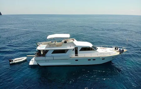 Dream day on a yacht