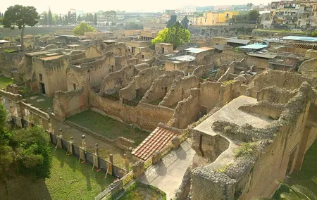 Herculaneum Ancient City Tour+Transfer Sorrent Castellammar Pumps